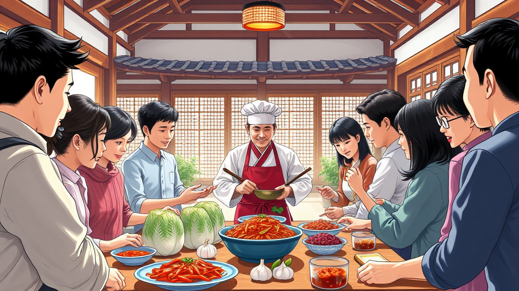 전통 음식 체험 여행
