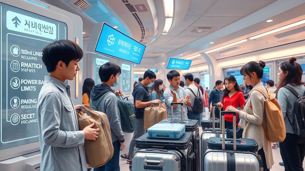 비행기 기내 준비물
