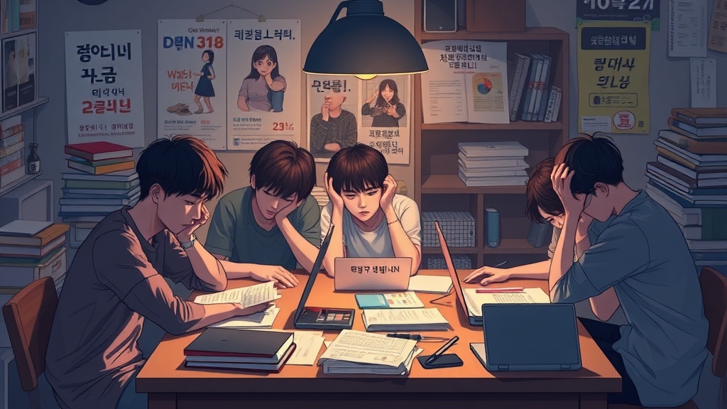 한국 청년들 근황
