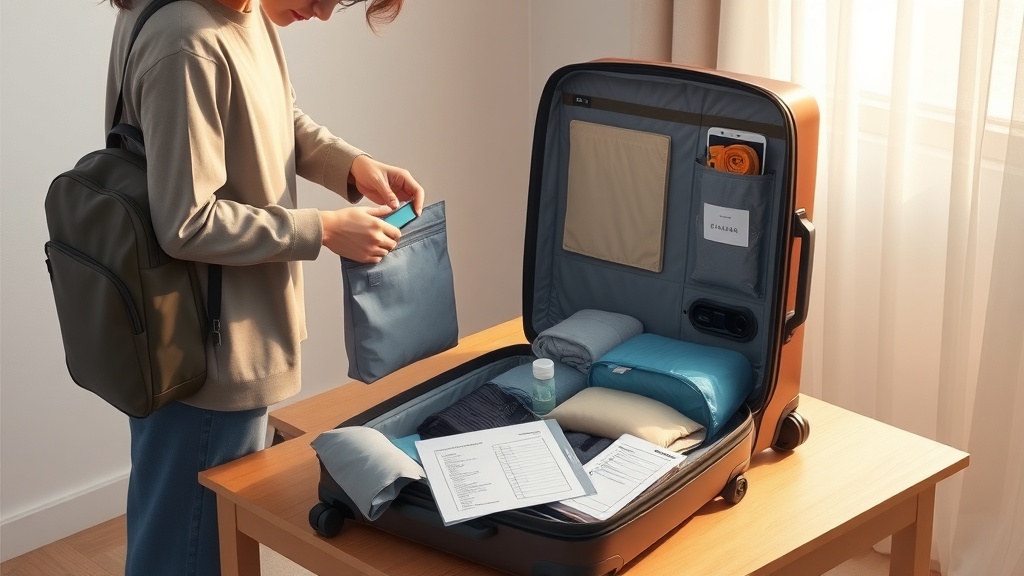 캐리어 포장 방법