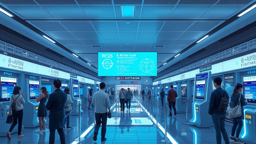 출입국 신고서 작성법