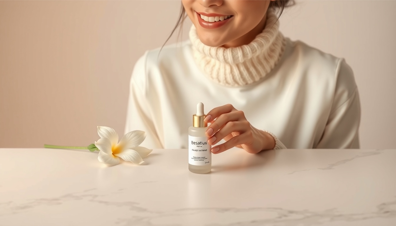청소 꿀팁 - Korean woman upper body shot with face visible, smiling while cleaning living room with microfiber cloth, natural hands, bright and clean home interior
