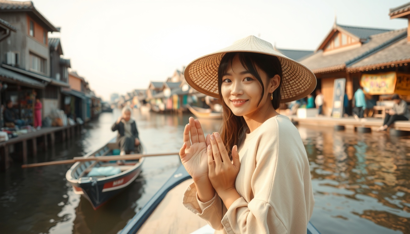 속초 여행 - Sokcho Abai village traditional boat and waterway, local culture travel experience in South Korea