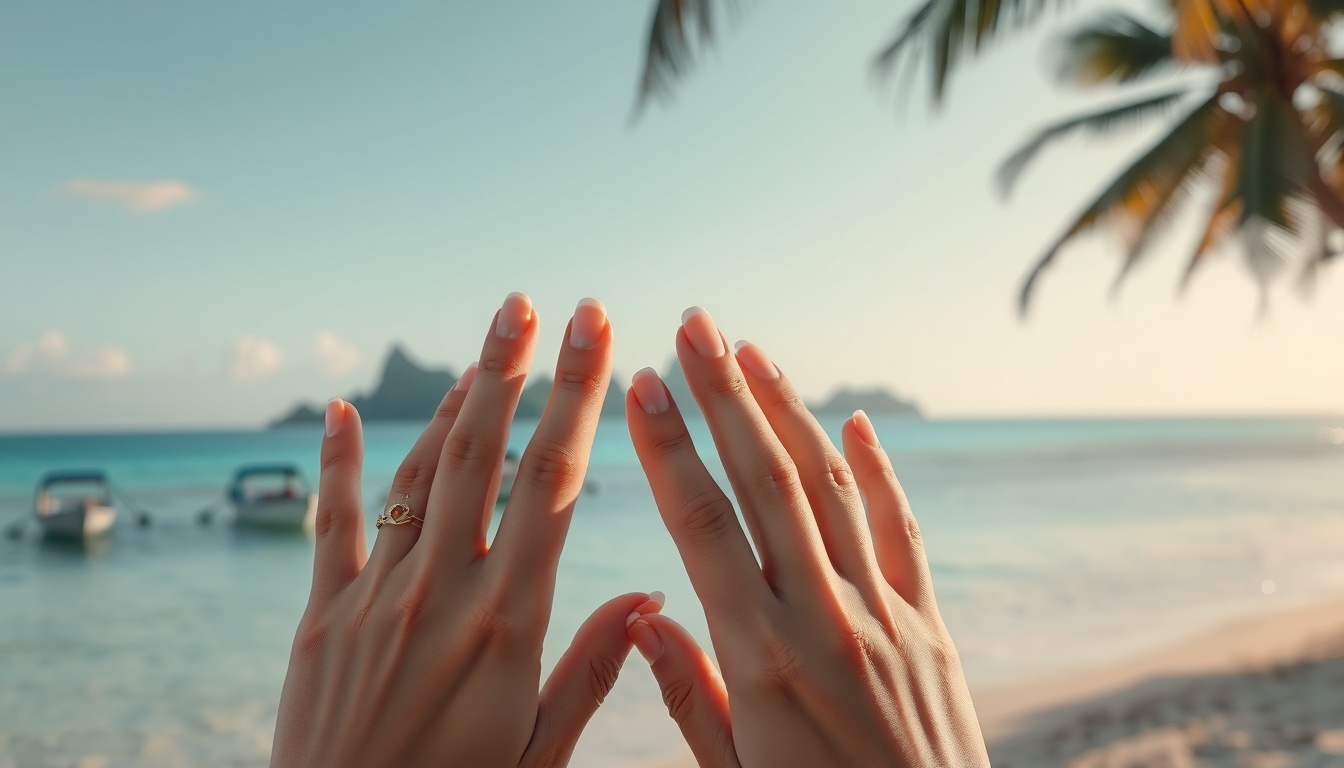 태국 여행 - tropical beach in Koh Samui Thailand with clear blue water and palm trees, Thailand travel destination