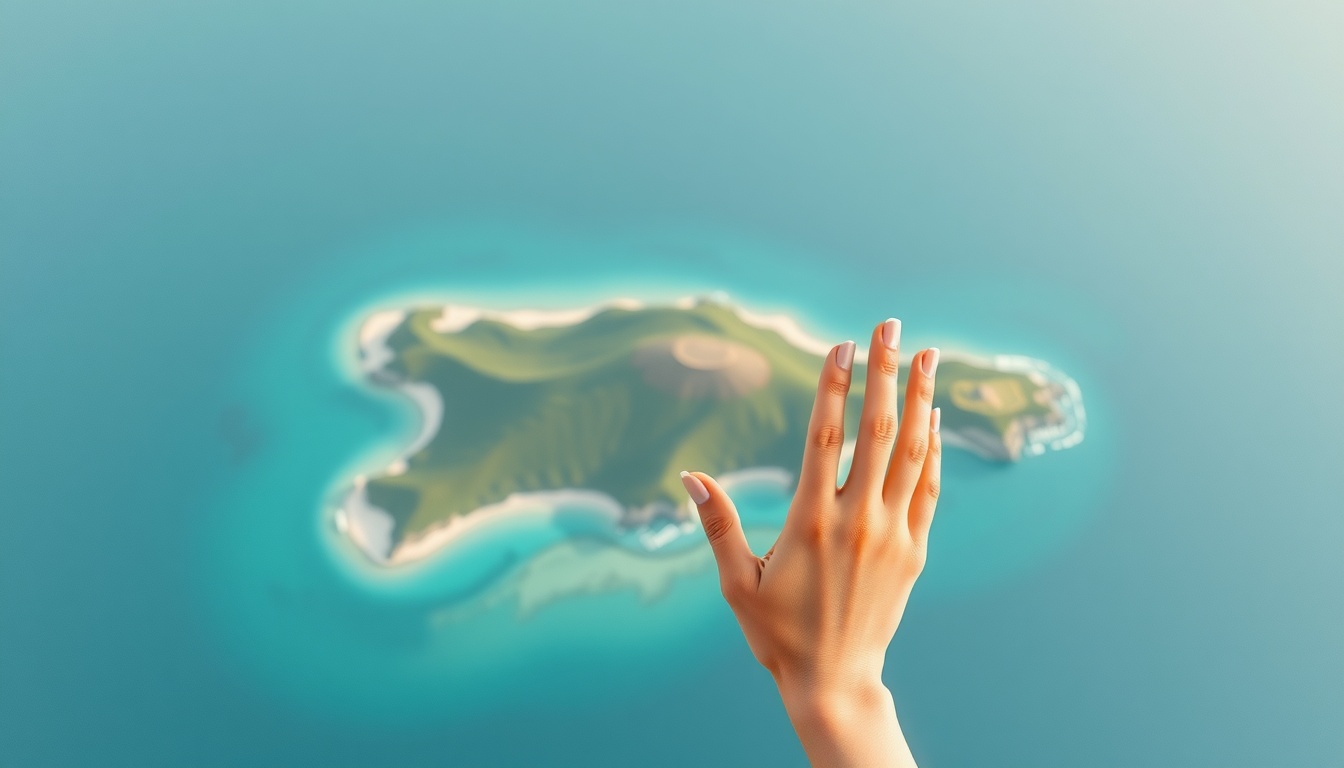 제주도 여행 - aerial view of Jeju Island coastline with turquoise water and green landscape, travel destination concept