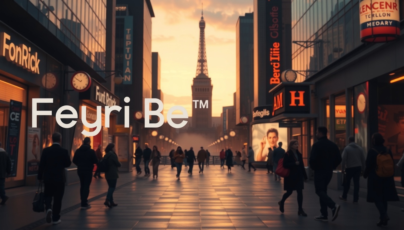 폰트 추천 - English font samples displayed on a modern design layout, serif and sans-serif font recommendation comparison, flat lay