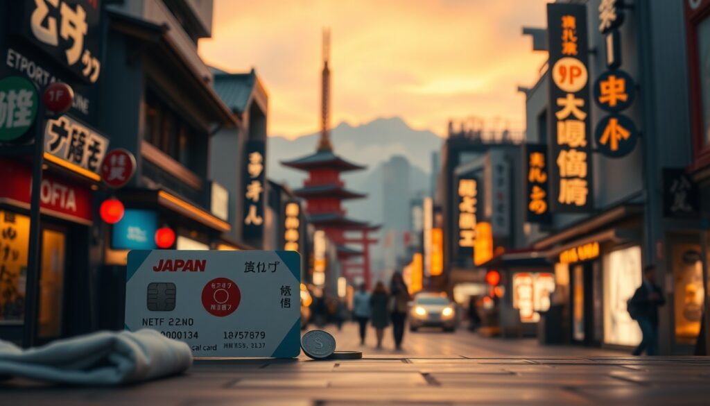 일본 여행 주의사항 현지에서 당황한 경험 - flat lay of Japan travel essentials including IC card, yen coins, small towel and map on white background, Japan travel tips concept
