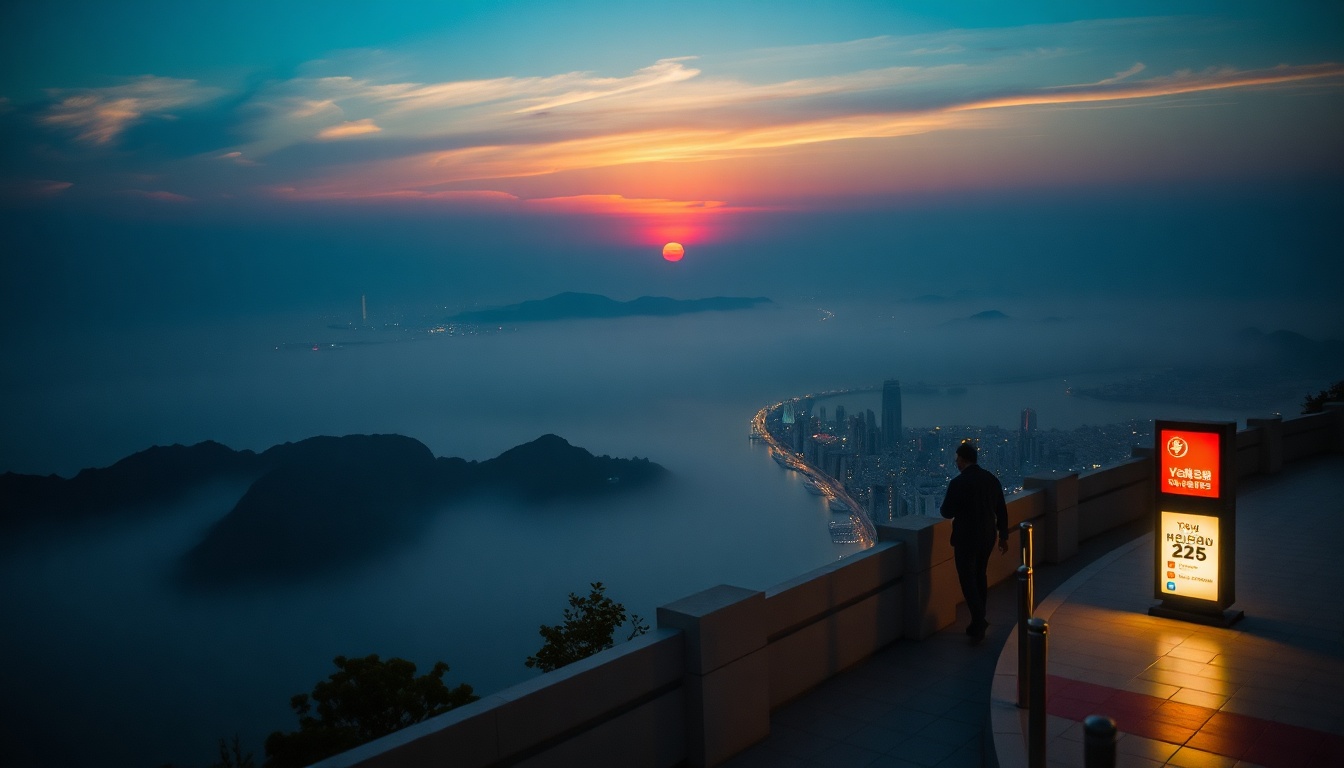여수세계섬박람회 섬에서 - aerial view of Yeosu islands at sunrise, South Korea travel destination, 2026 World Islands Expo concept