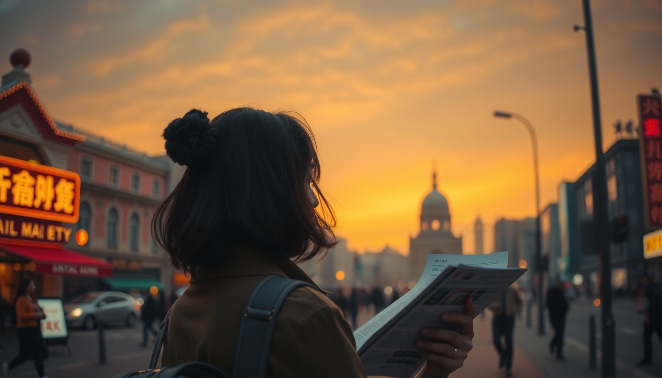 여행 계획도 - Korean woman upper body shot with face visible, smiling and writing travel plan in colorful notebook at cozy cafe, natural hands