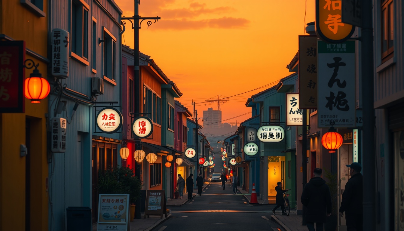 부산 여행 - colorful alley of Gamcheon Culture Village in Busan with pastel-colored houses and street art, travel photography