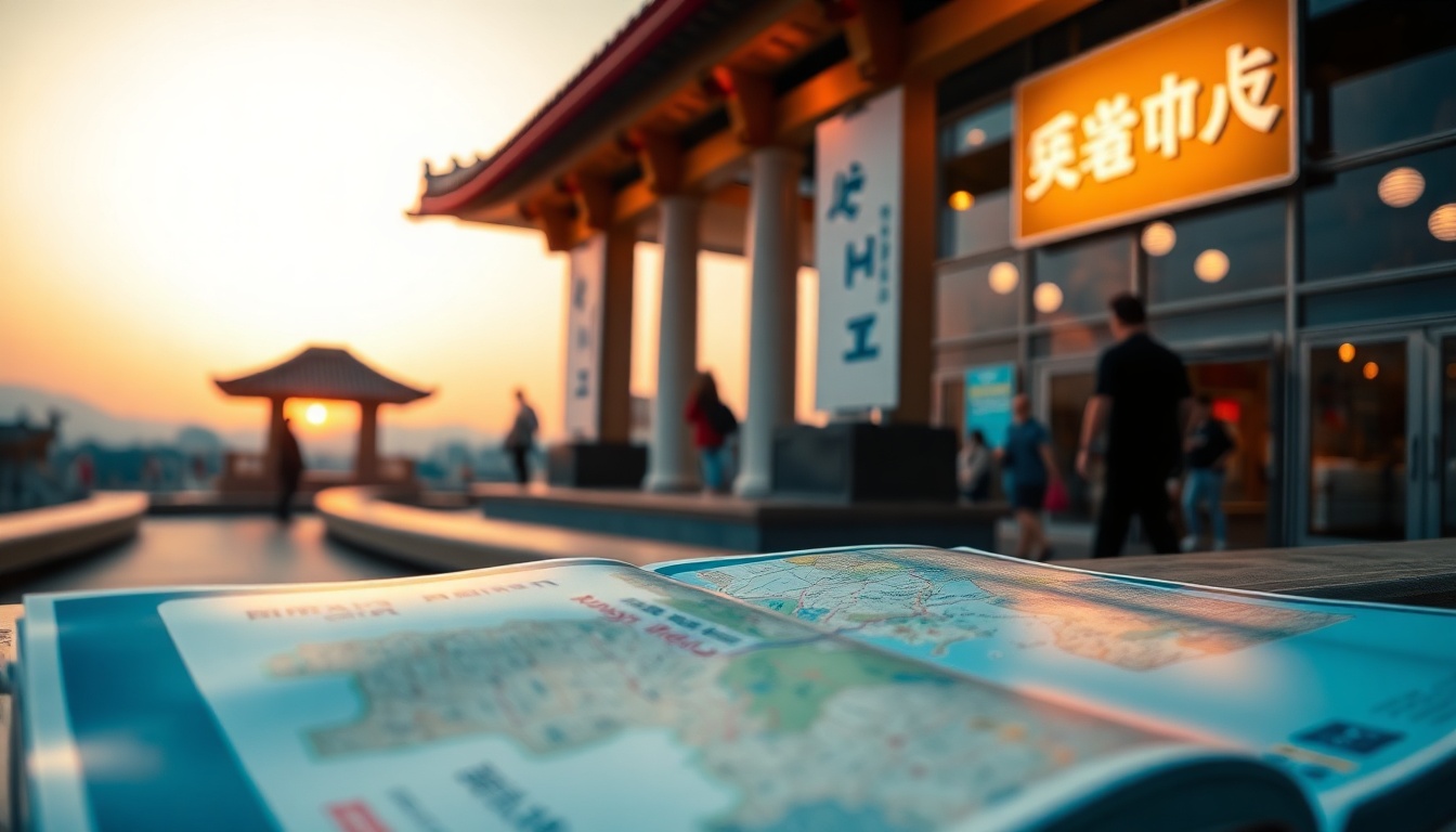 유엔기념공원 외국인 - close-up flat lay of travel guidebook and map of Busan UN Memorial Cemetery, travel planning concept