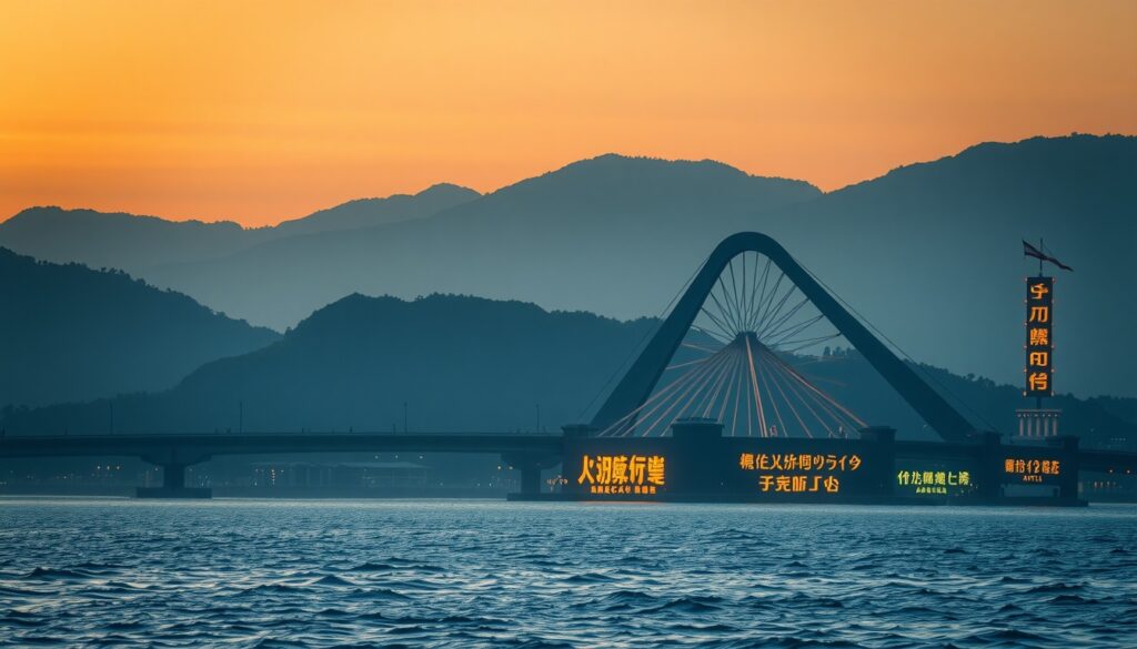 여름휴가 선호도 - aerial view of Gangwon-do summer landscape with blue ocean and green mountains, travel destination concept