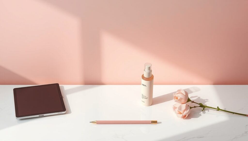 포스터 디자인 - flat lay of colorful poster design mockups on white desk with pencil and tablet, poster design concept