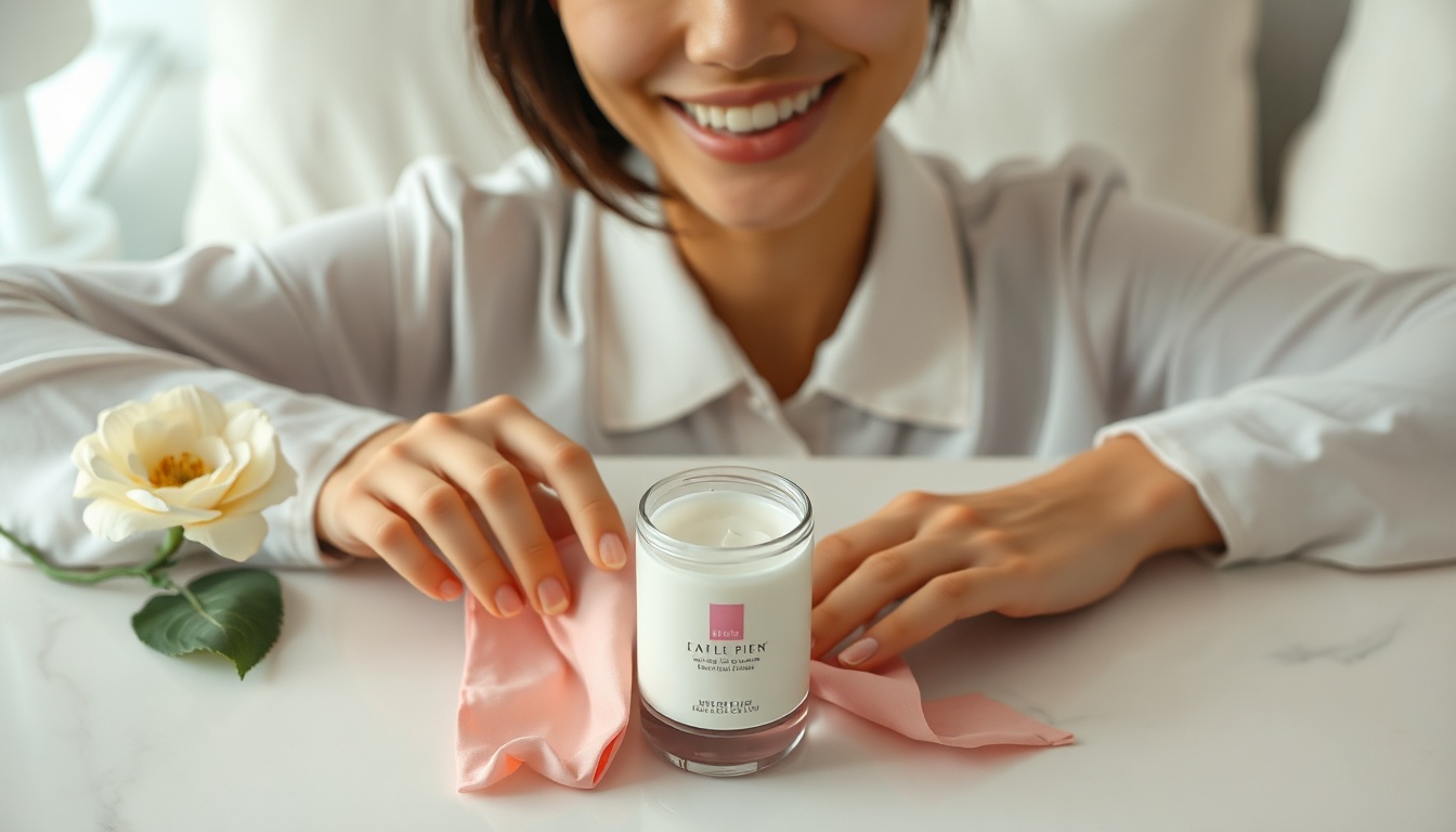청소 꿀팁 - Korean woman upper body shot with face visible, cleaning living room with a smile, natural hands, bright and cozy interior