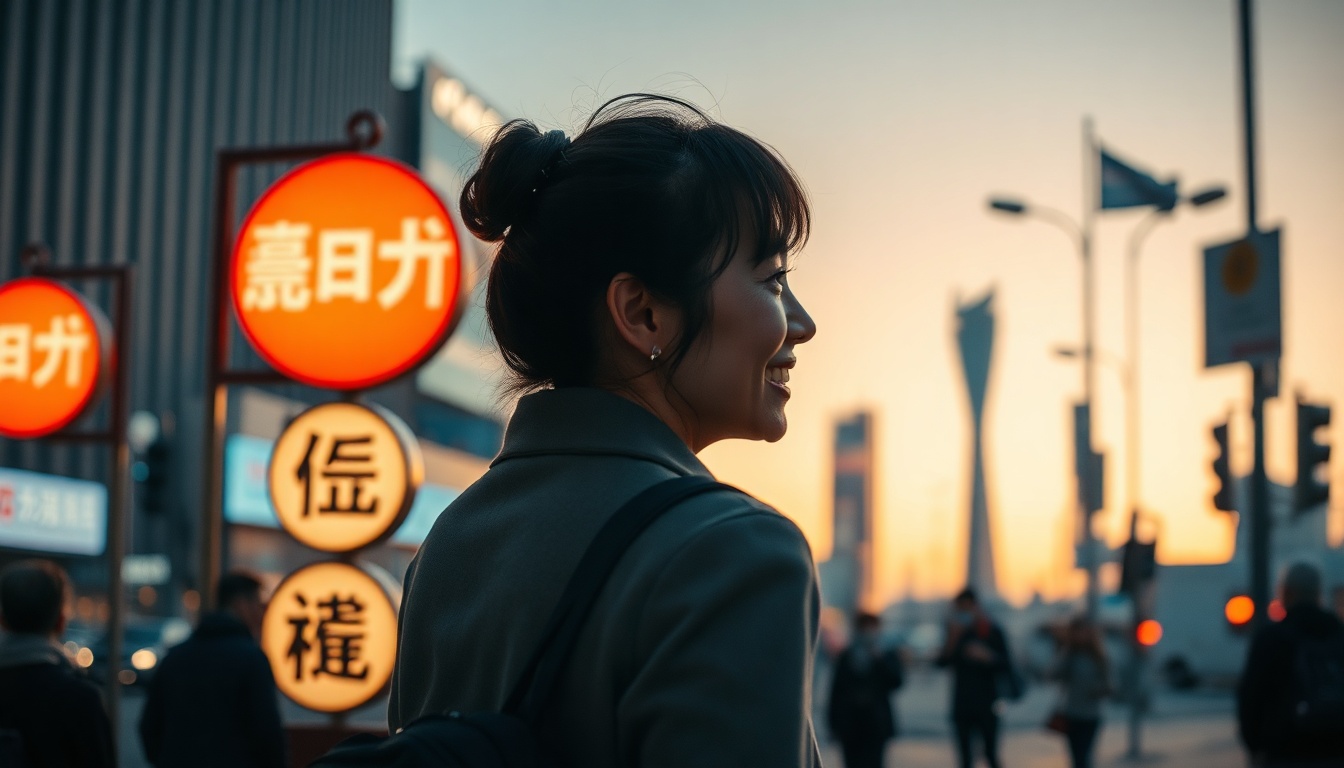 여행 짐싸기 - Korean woman upper body shot with face visible, smiling while organizing travel essentials on bed, natural hands, bright bedroom background