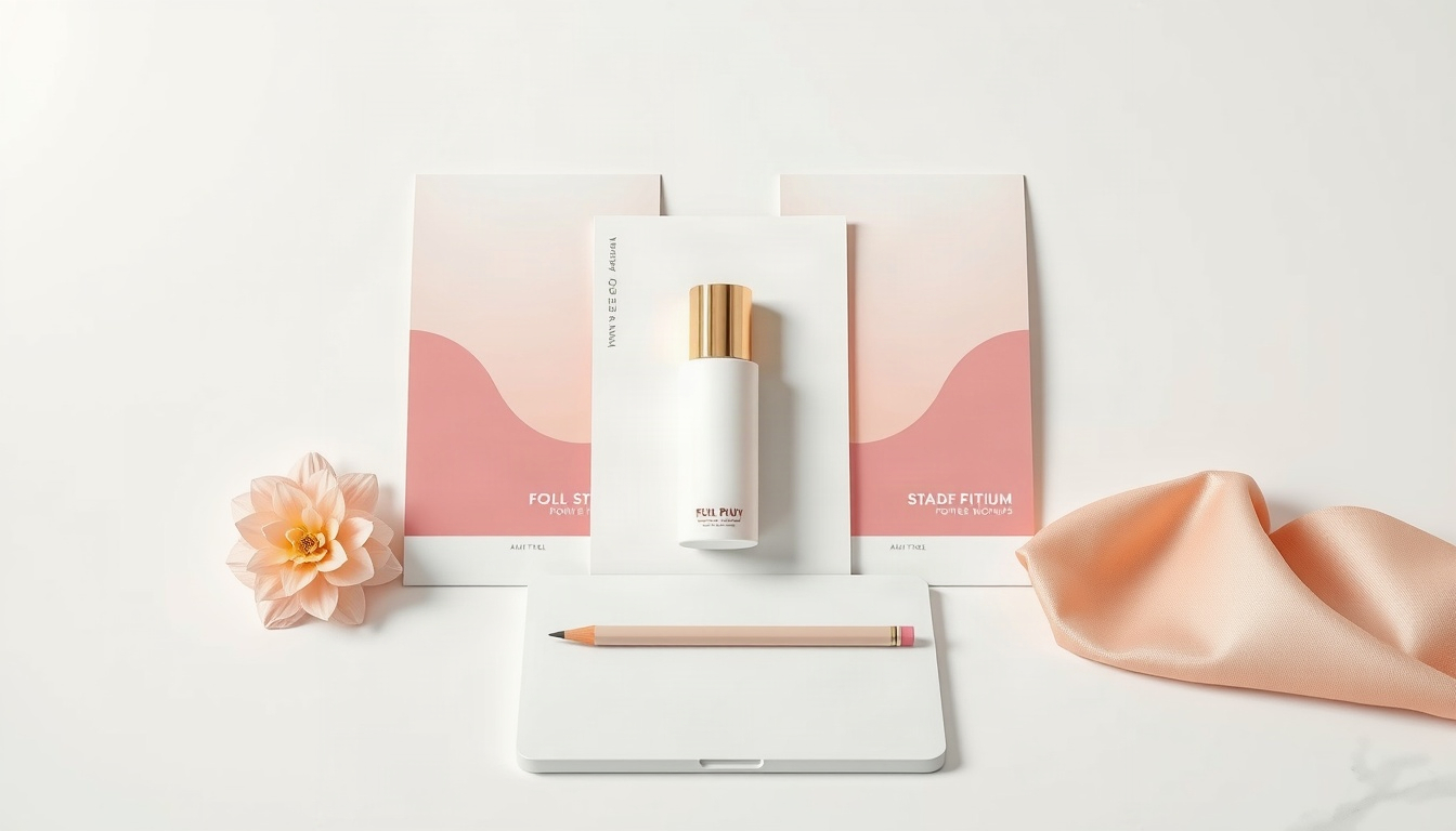 포스터 디자인 - flat lay of colorful poster design mockups on white desk with pencil and tablet, poster design concept
