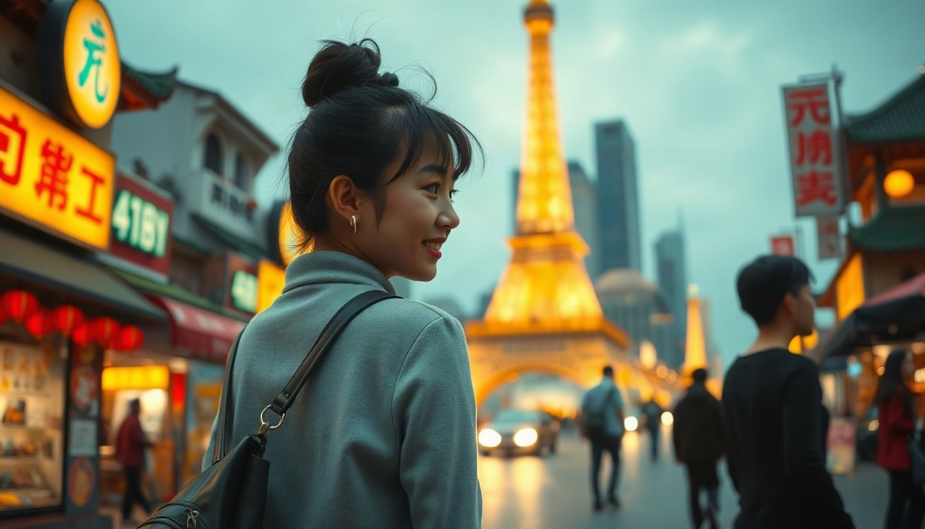 항공권 예약 - Korean woman upper body shot with face visible, smiling while searching for cheap flights on laptop at home, natural hands
